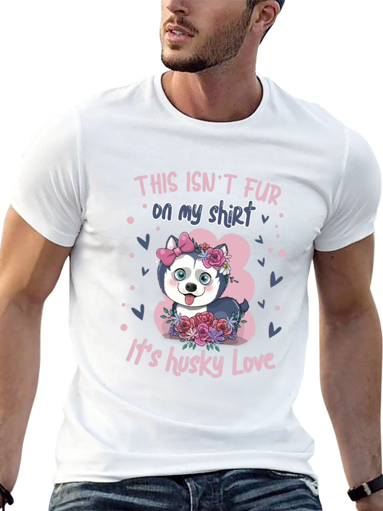 Husky Love T-Shirt - Dog Lover Tee
