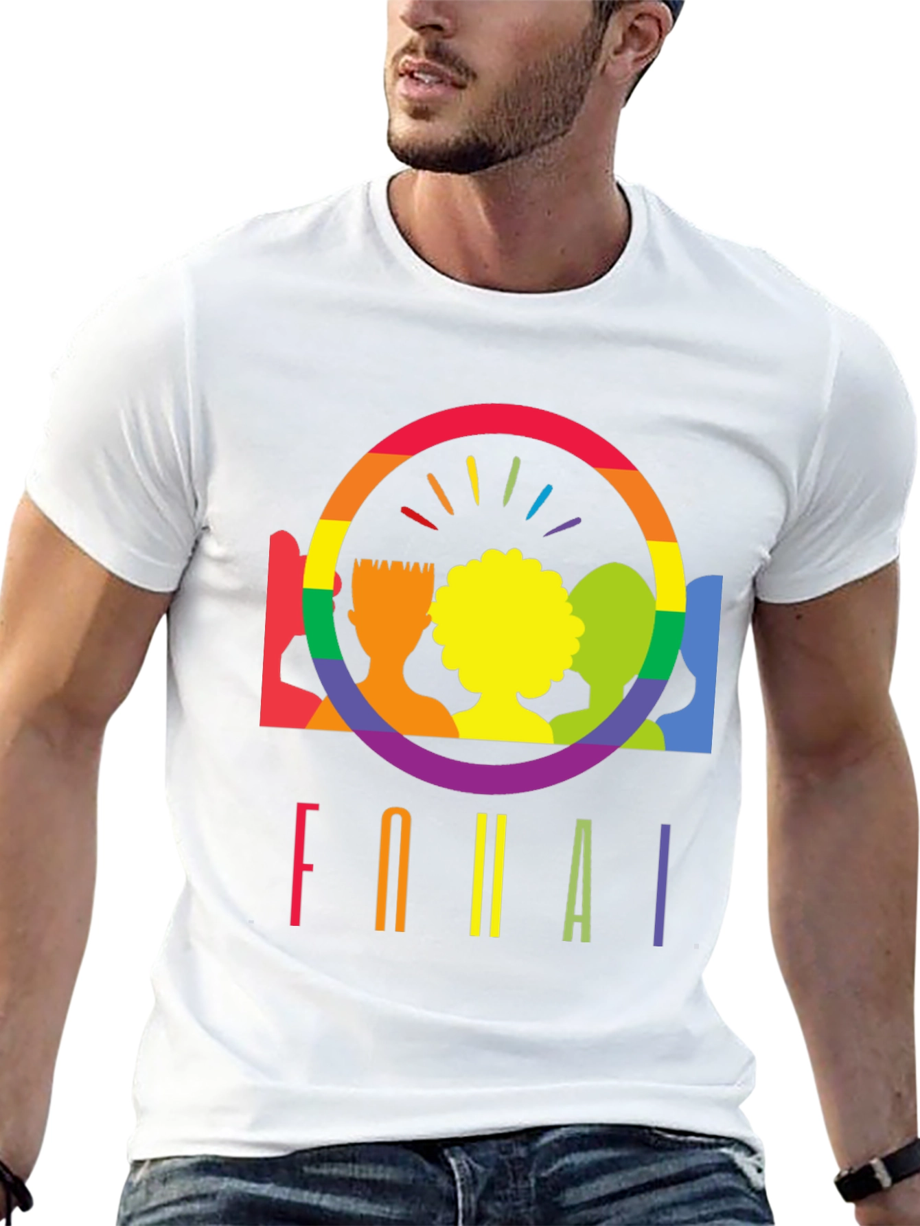 Equality Rainbow Graphic Tee