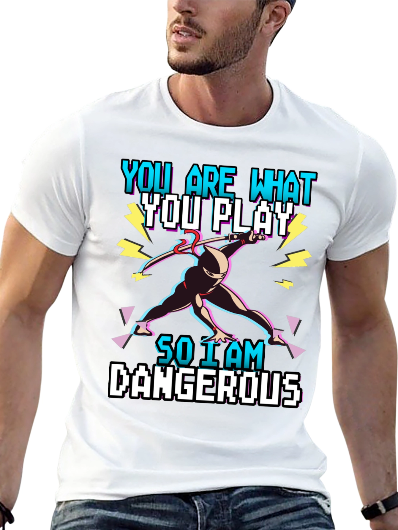 You Are What You Play T-Shirt - Gamer Ninja