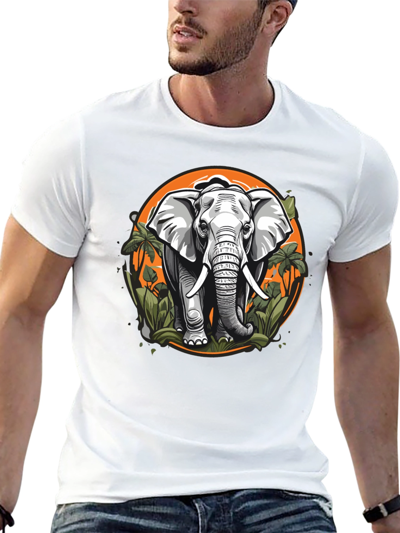Elephant Graphic Tee - Nature Lovers Apparel