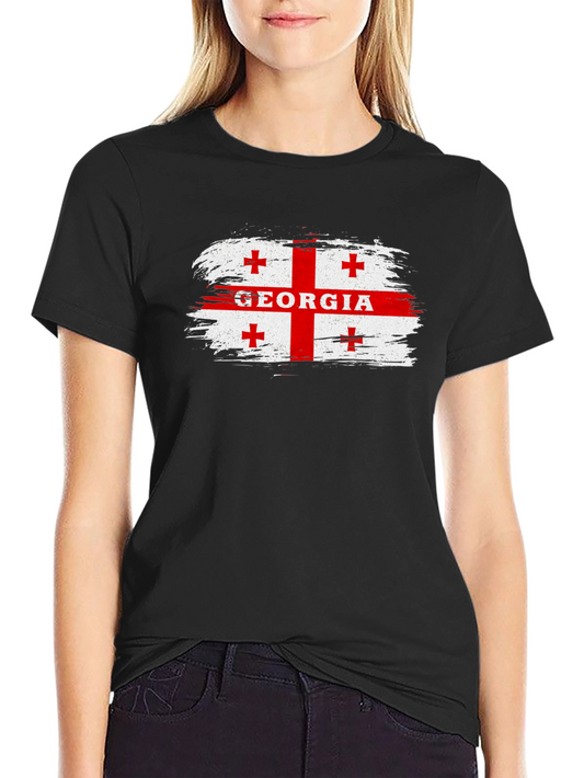 Georgia Flag T-Shirt - Stylish Country Pride Tee