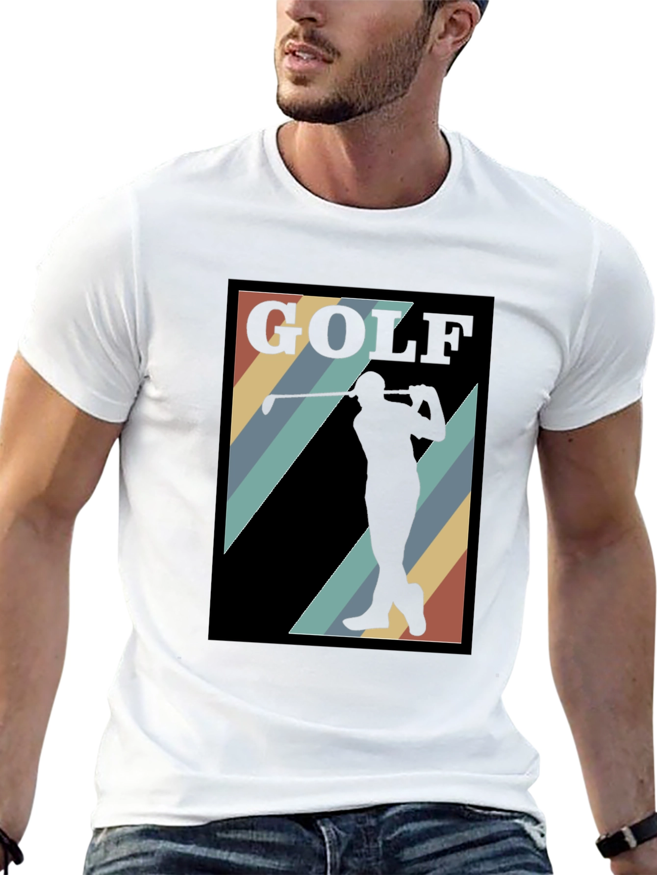 Golf Silhouette Graphic Tee