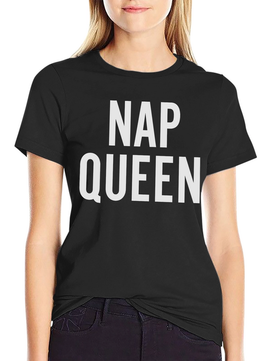 Nap Queen Black Graphic Tee