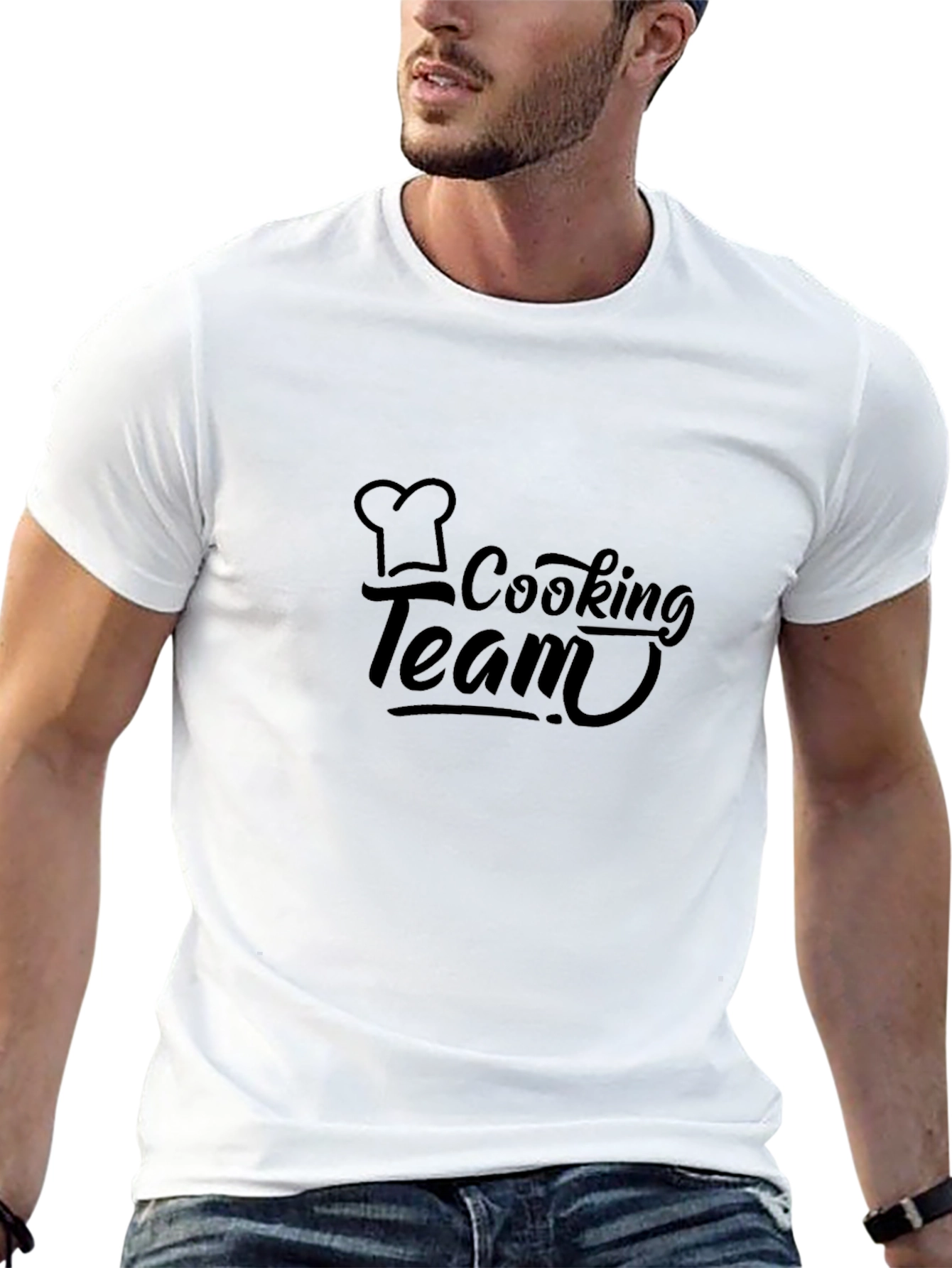 Cooking Team Black T-Shirt