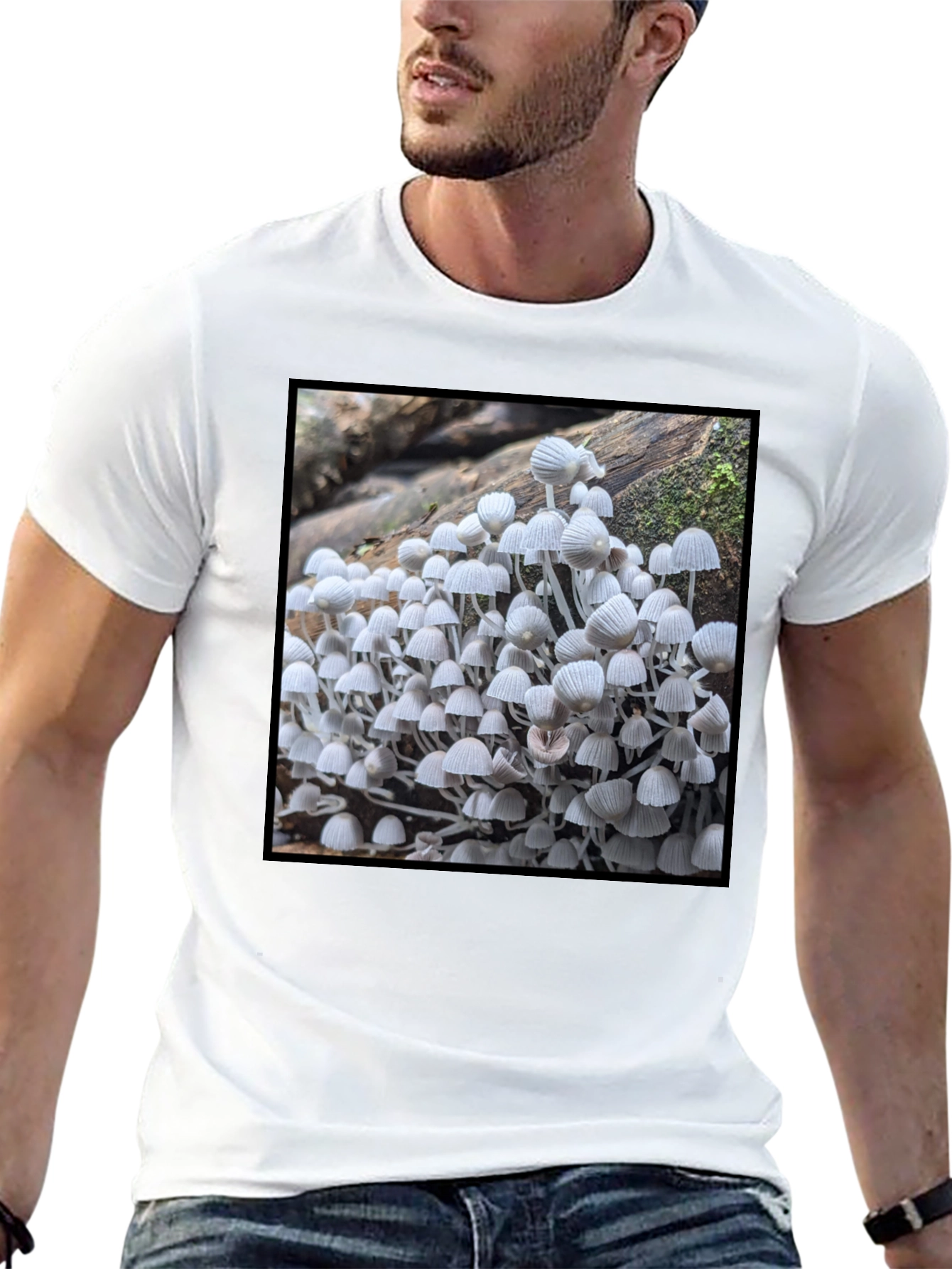 Mushroom T-Shirt - Nature Inspired Tee