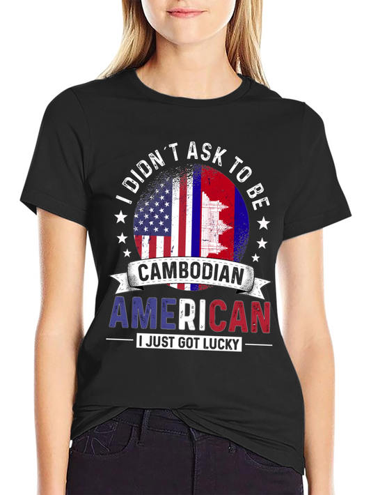 Cambodian American Pride T-Shirt