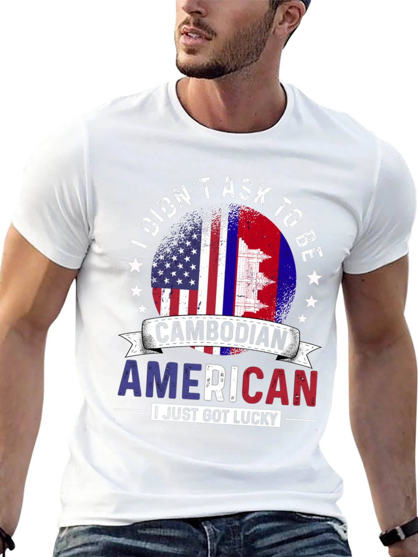 Cambodian American Pride T-Shirt