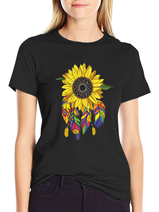 Sunflower Dreamcatcher Graphic Tee
