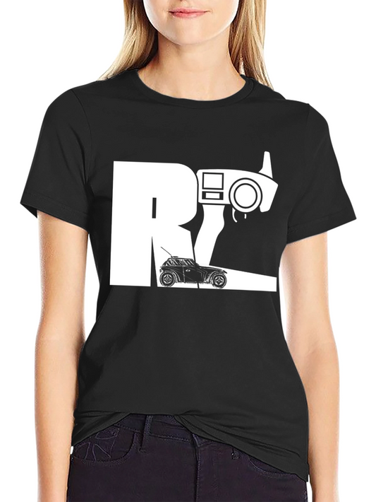 RC Car Controller Graphic Tee - Black