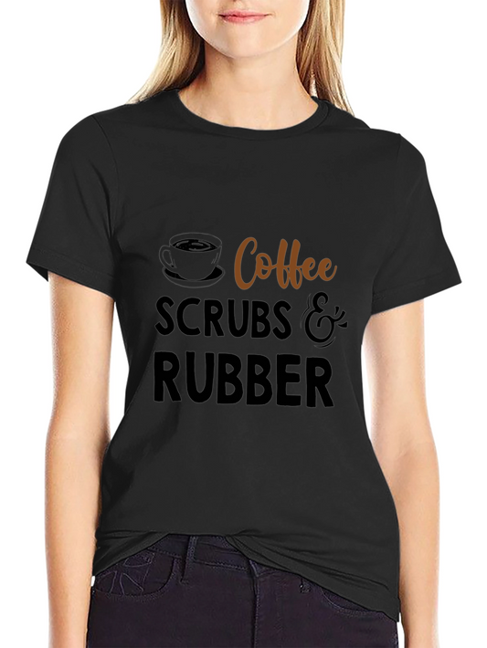 Coffee Scrubs & Rubber T-Shirt - Unisex