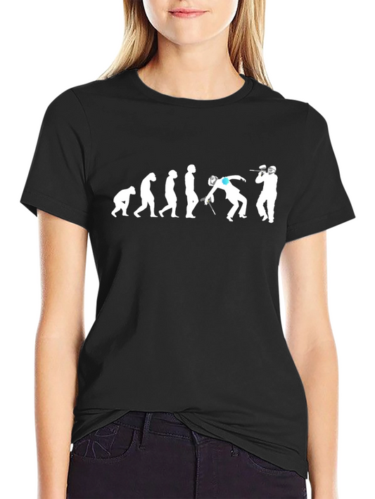 Paintball Evolution Black T-Shirt