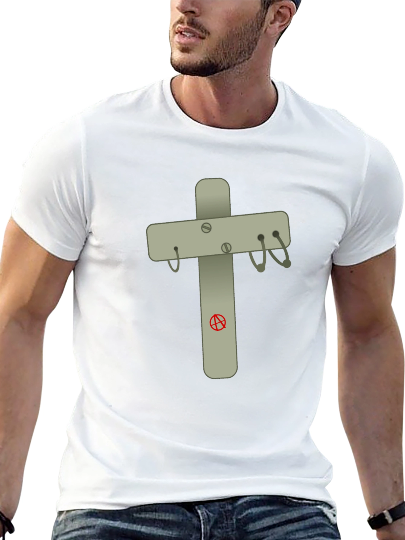 Cross Piercing Anarchy T-Shirt