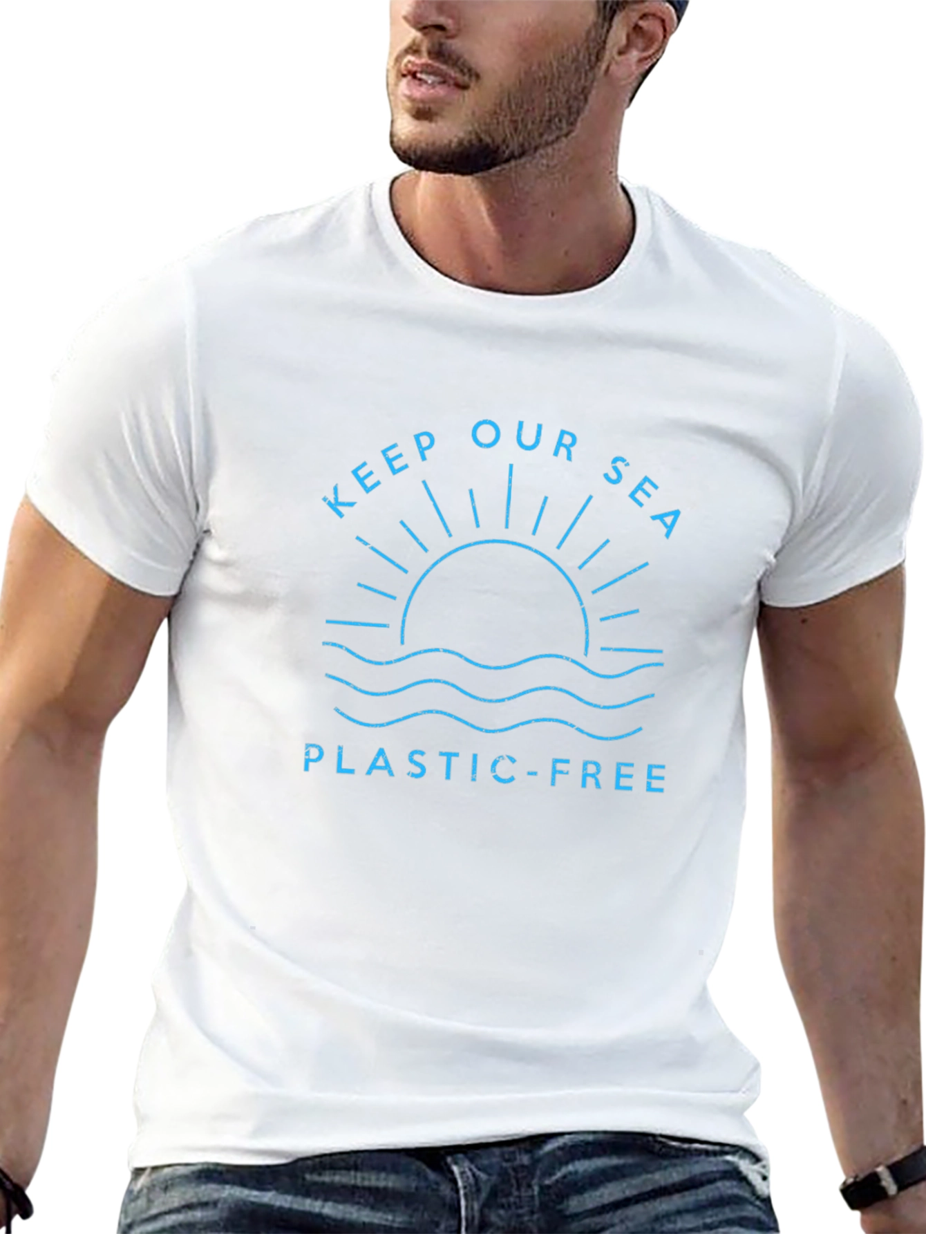 Eco-Friendly Keep Our Sea Plastic-Free T-Shirt