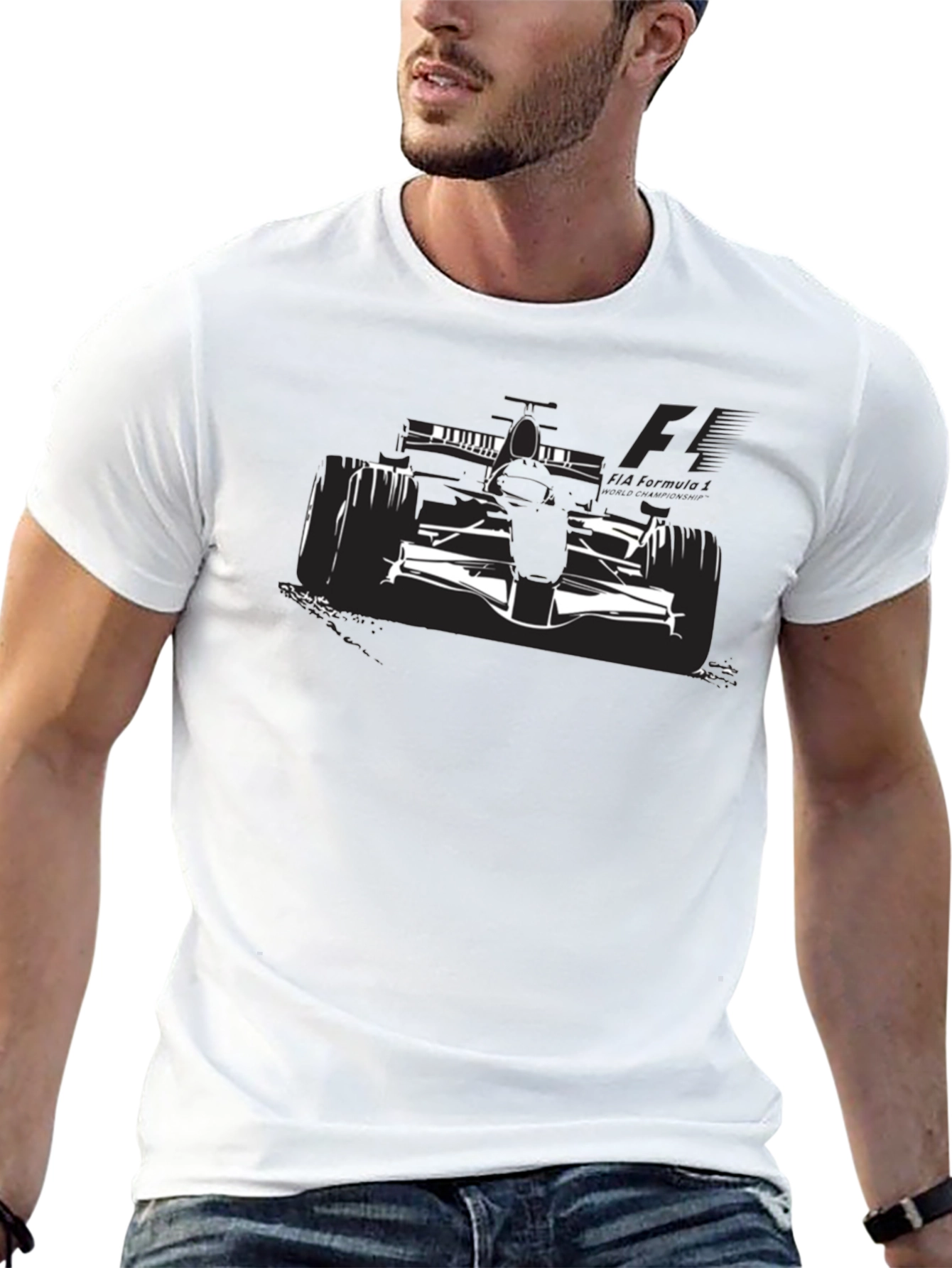 Formula 1 Racing Car Graphic T-Shirt