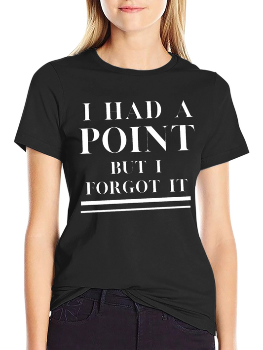 Funny Mens I Had A Point Graphic T-Shirt