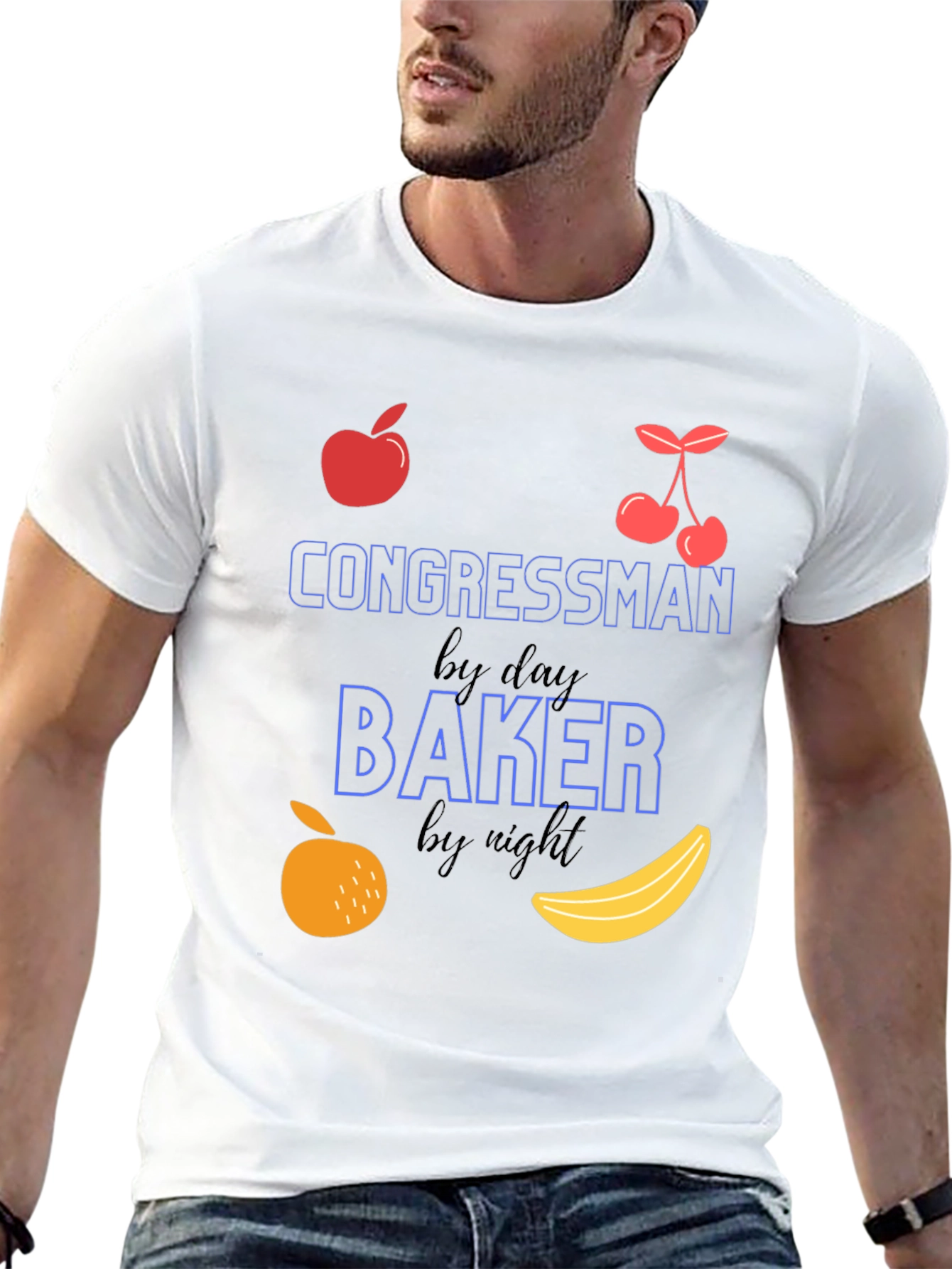 Congressman by Day Baker by Night T-Shirt