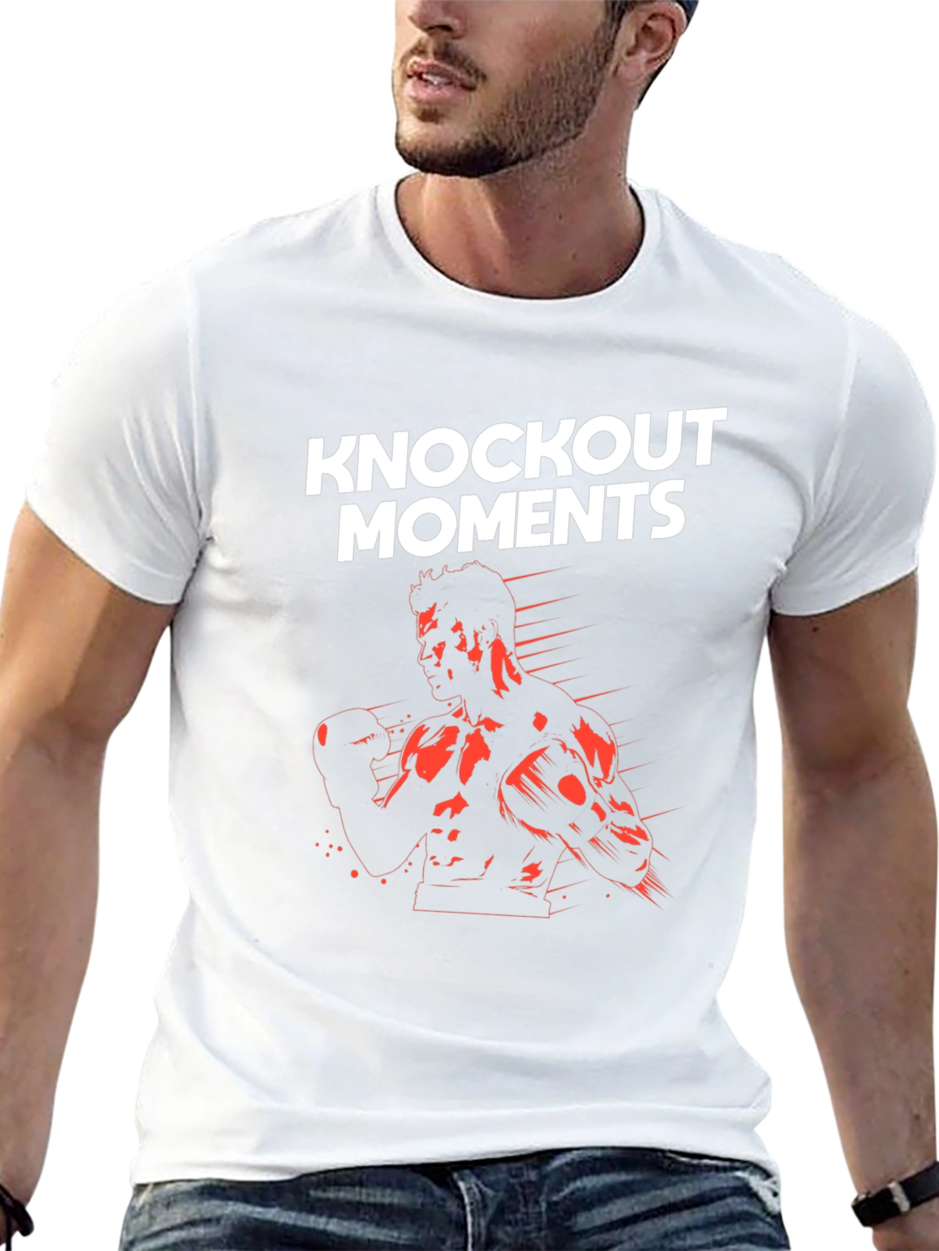 Knockout Moments Graphic Tee - Boxing Inspired