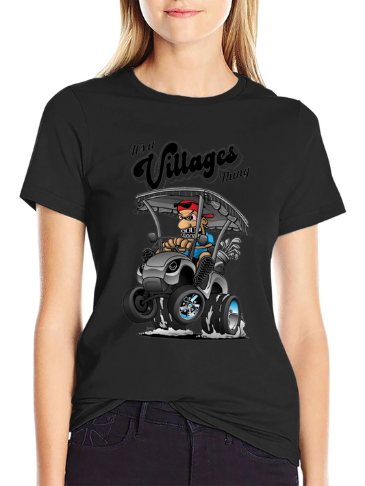 Its a Villages Thing T-Shirt - Cartoon Golf Cart