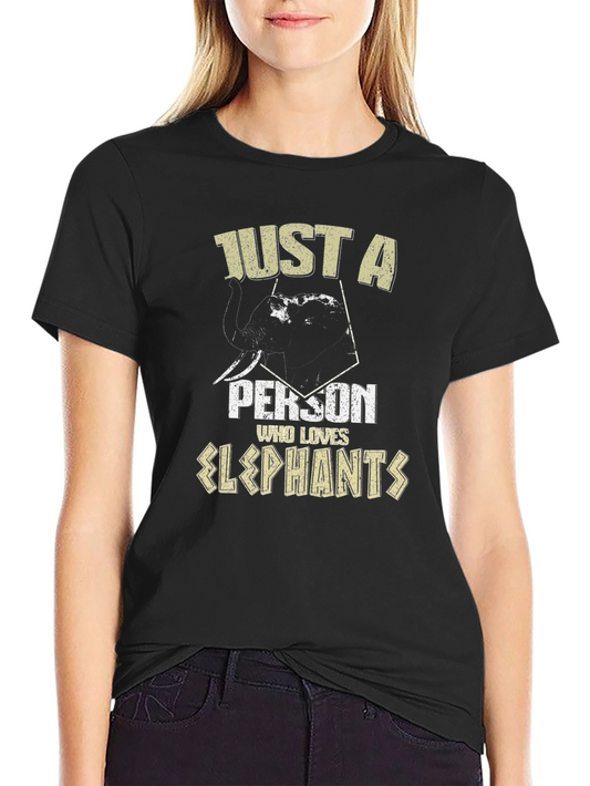 Elephant Lover T-Shirt - Soft Cotton Tee