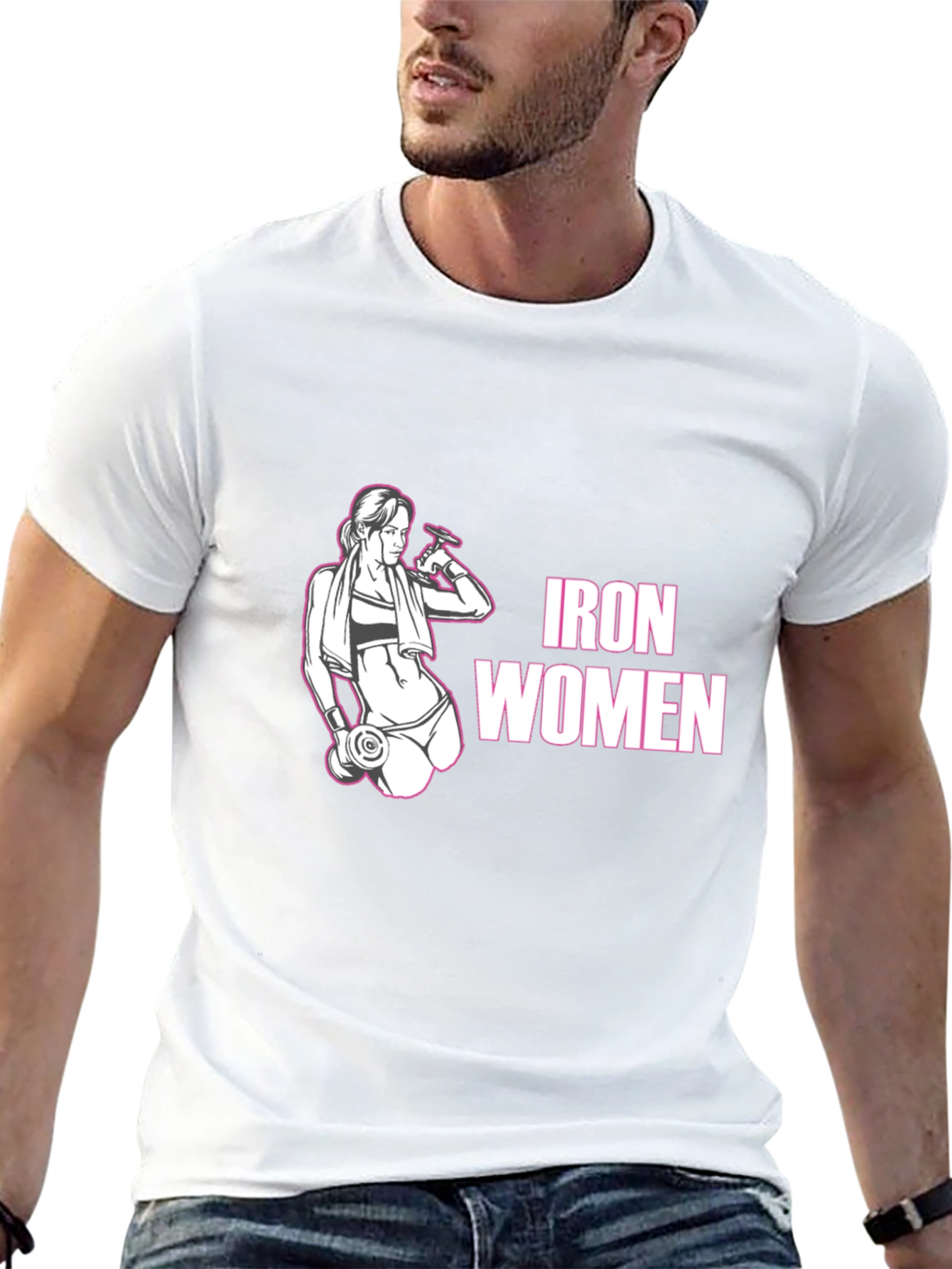 Iron Women Graphic T-Shirt - Black