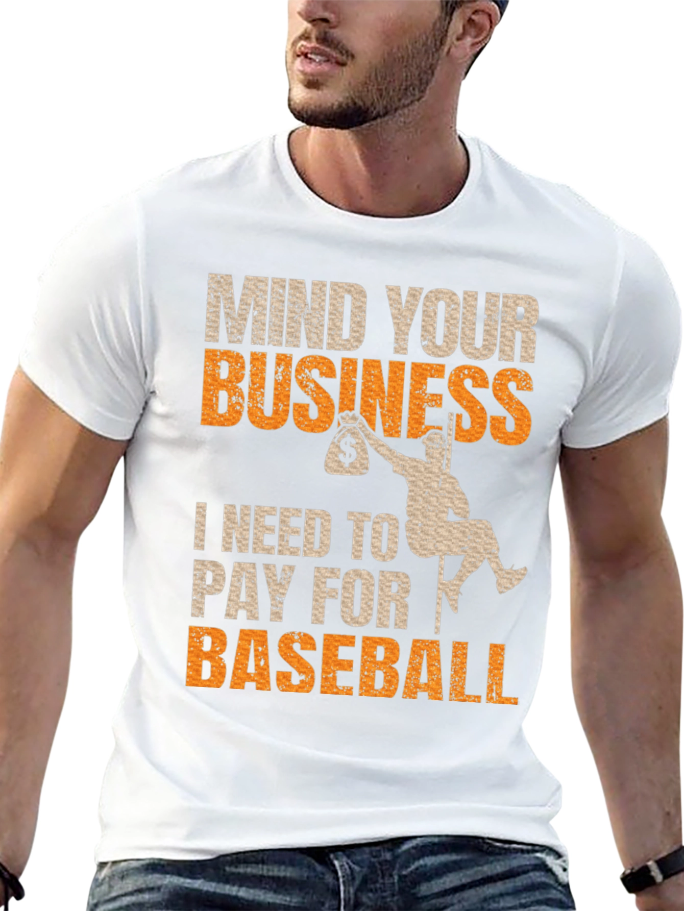 Mind Your Business Baseball T-Shirt