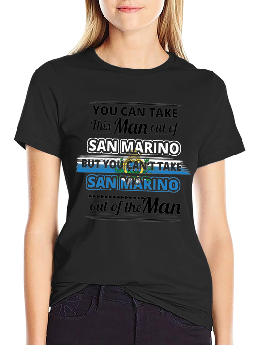 San Marino Man T-Shirt - Pride & Heritage