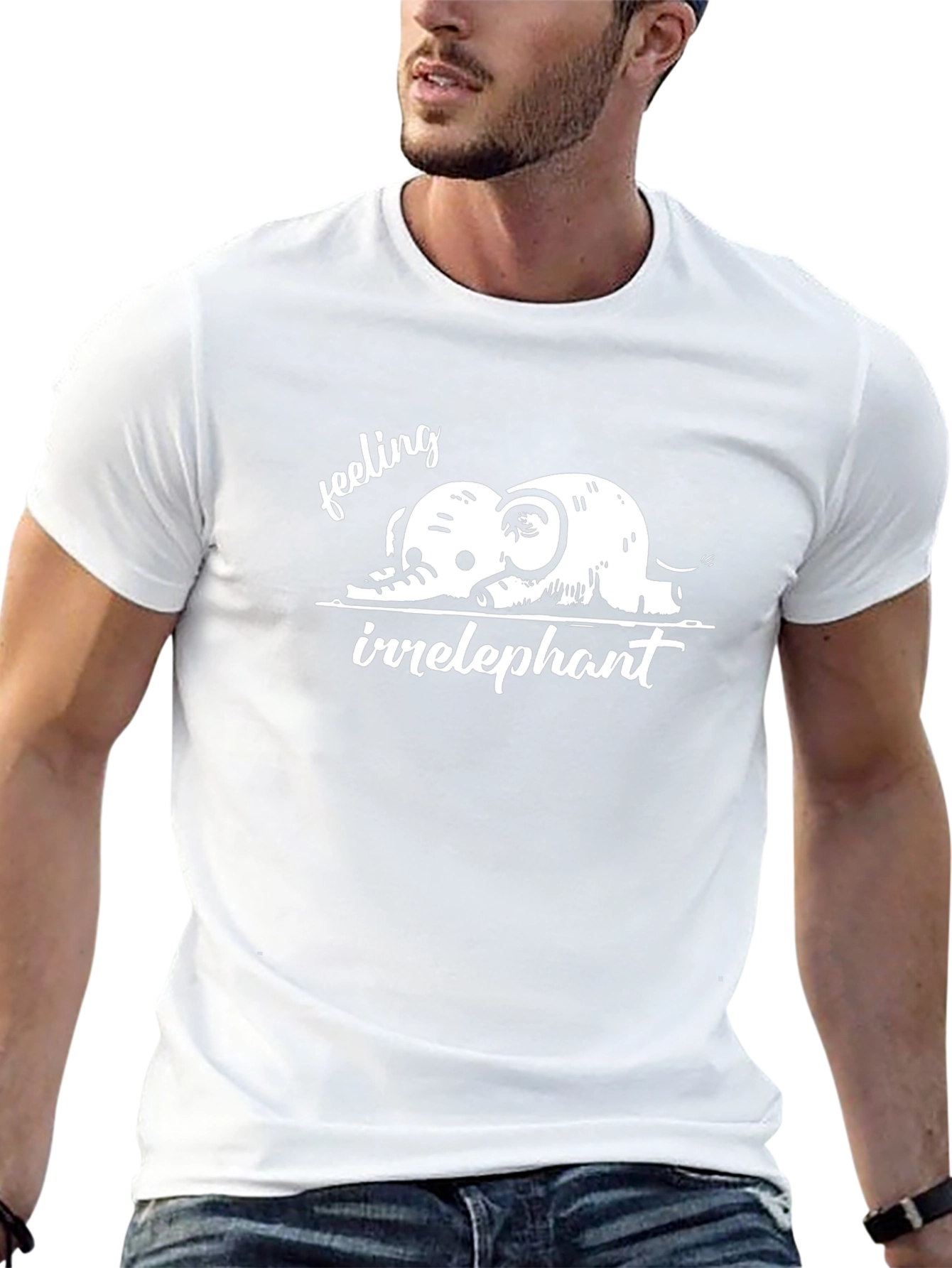 Irrelephant Graphic Tee - Feeling Funny Elephant T-Shirt