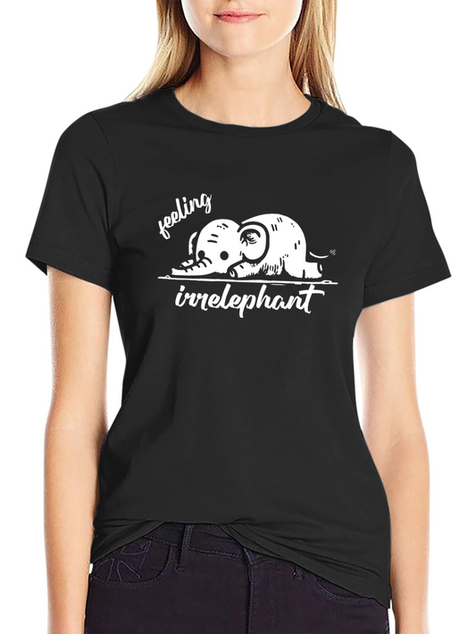 Irrelephant Graphic Tee - Feeling Funny Elephant T-Shirt