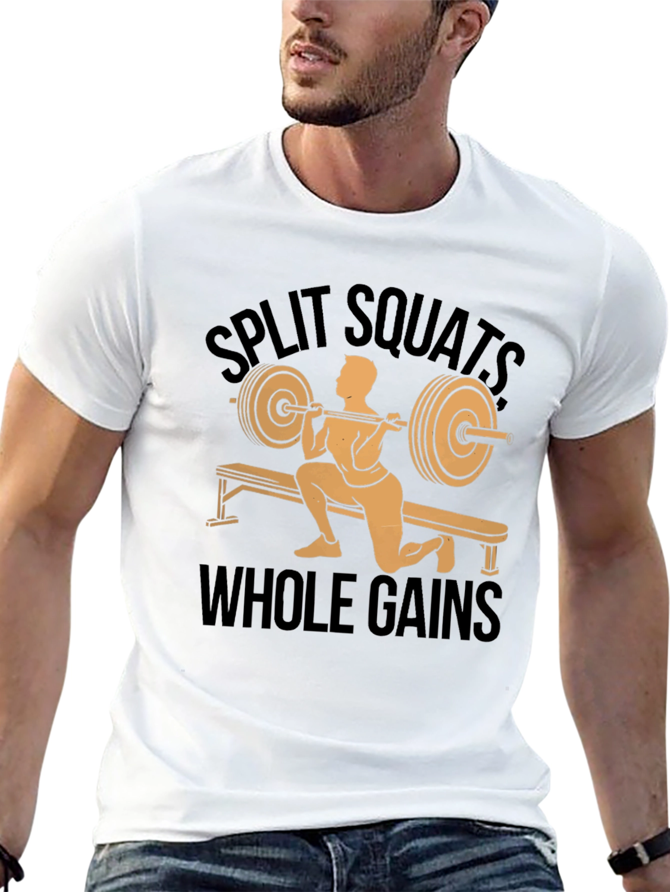 Split Squats Whole Gains T-Shirt