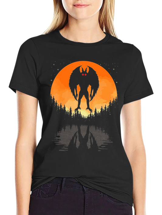 Mothman Graphic T-Shirt - Cryptid Tee