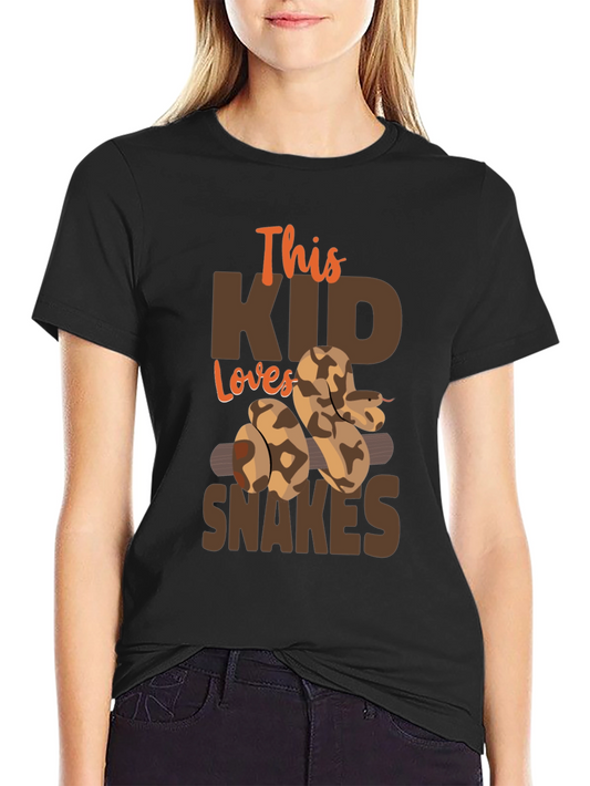 This Kid Loves Snakes T-Shirt