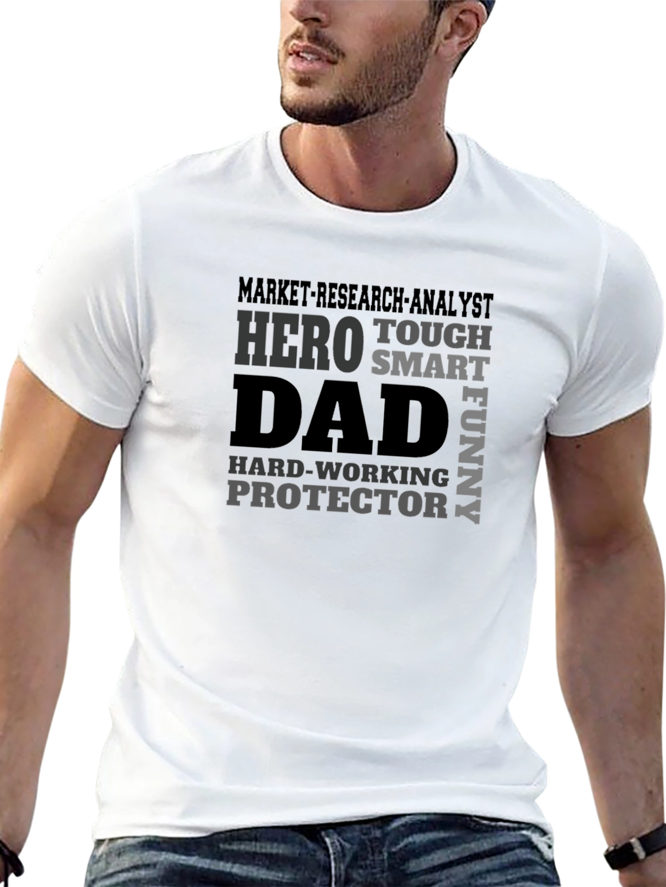 Hero Dad Graphic T-Shirt