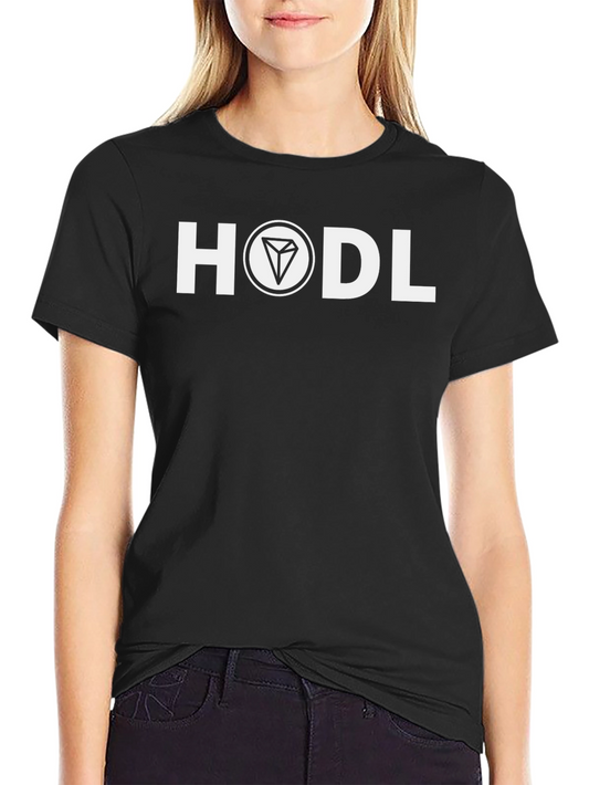 HODL Crypto T-Shirt - Black Cotton Tee