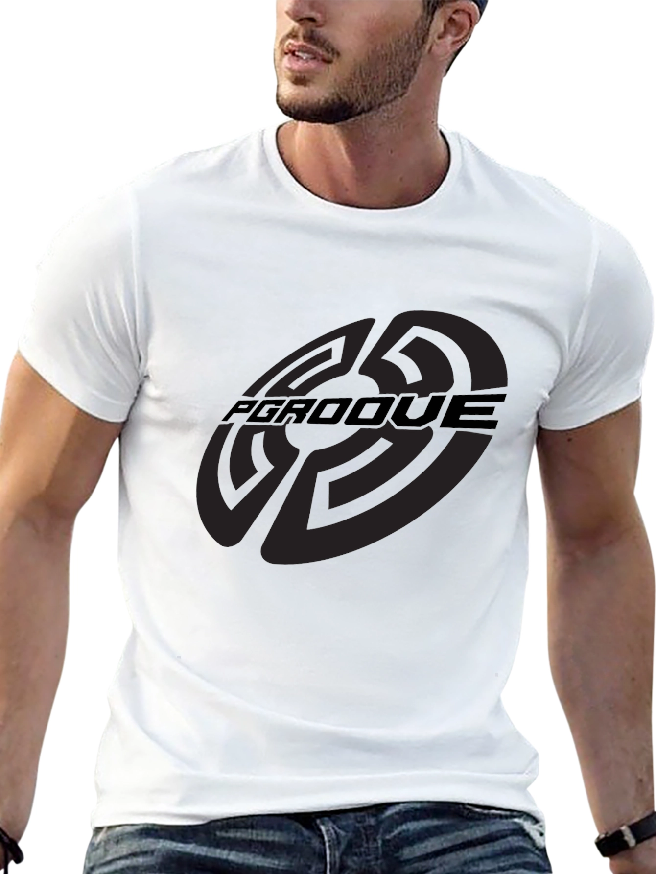PGRDOOVE Graphic Tee - Stylish Black T-Shirt