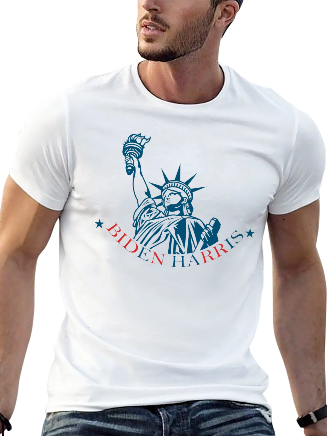 Biden Harris Statue of Liberty T-Shirt