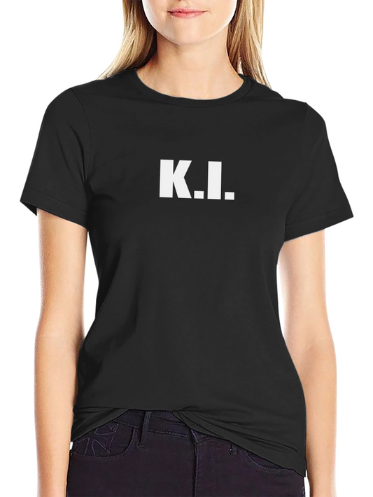 K.I. Graphic Black T-Shirt