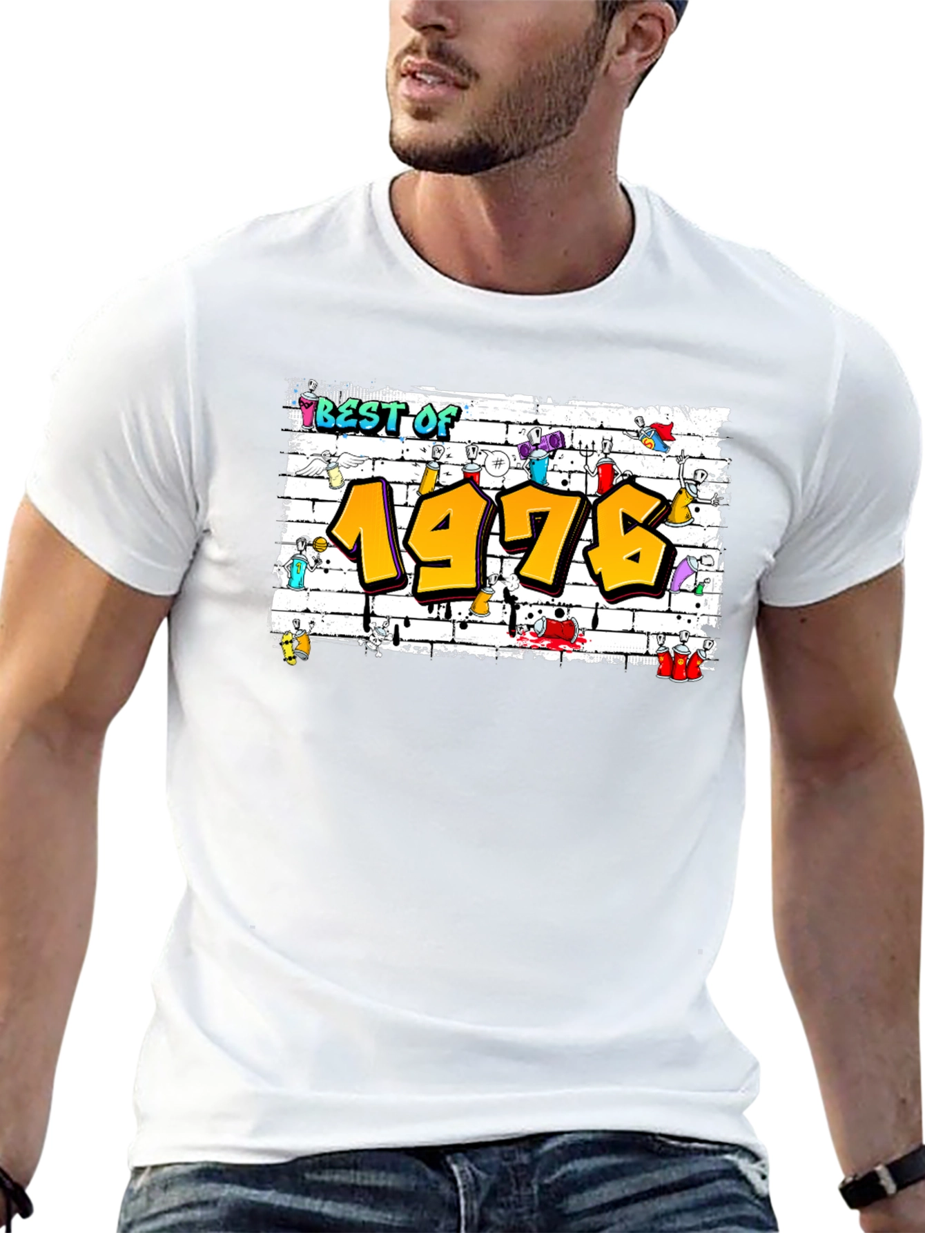 Best of 1976 Graphic Tee - Birthday Gift