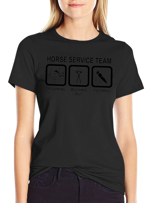 Horse Service Team Graphic Tee
