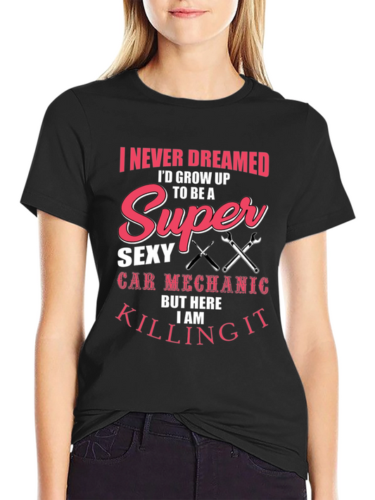 Super Sexy Car Mechanic T-Shirt