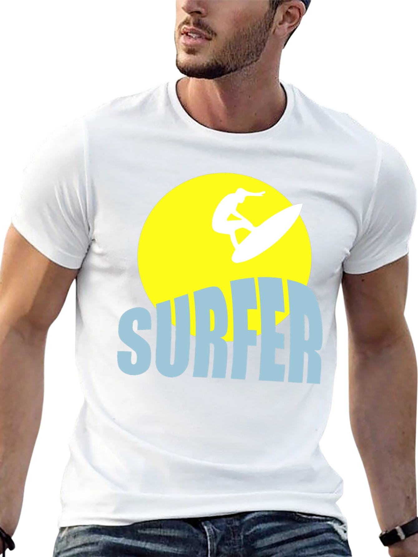 Surfer T-Shirt - Retro Surf Style Tee