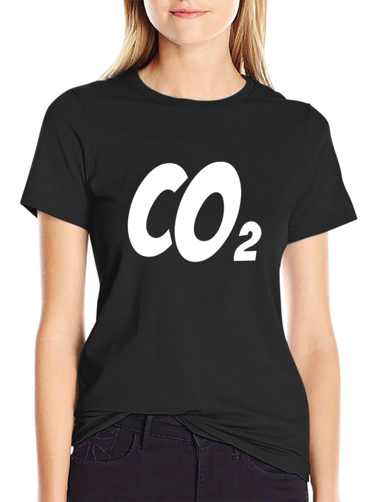 CO2 Graphic Tee - Black Cotton Blend
