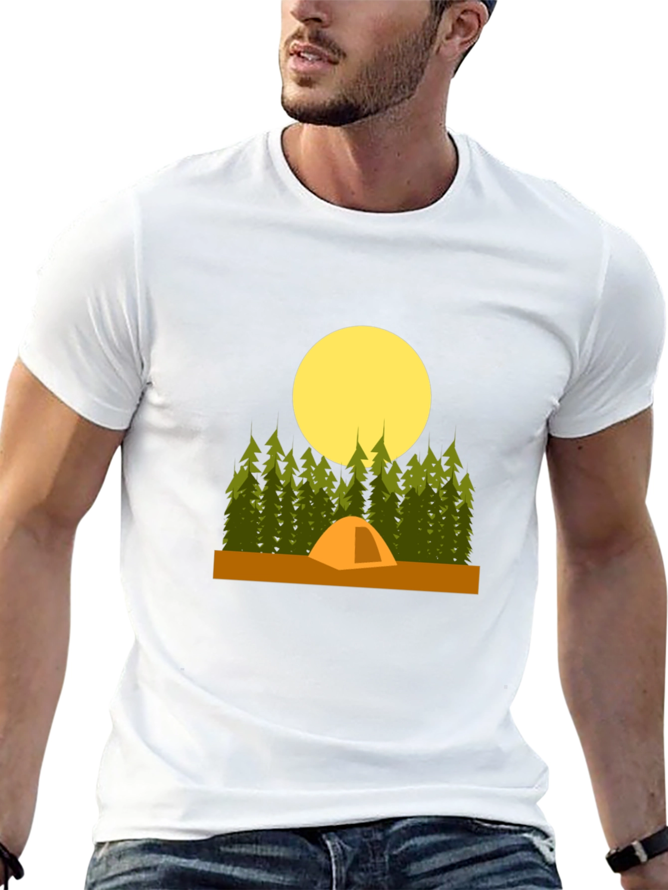 Camping Night T-Shirt - Nature Lovers Tee