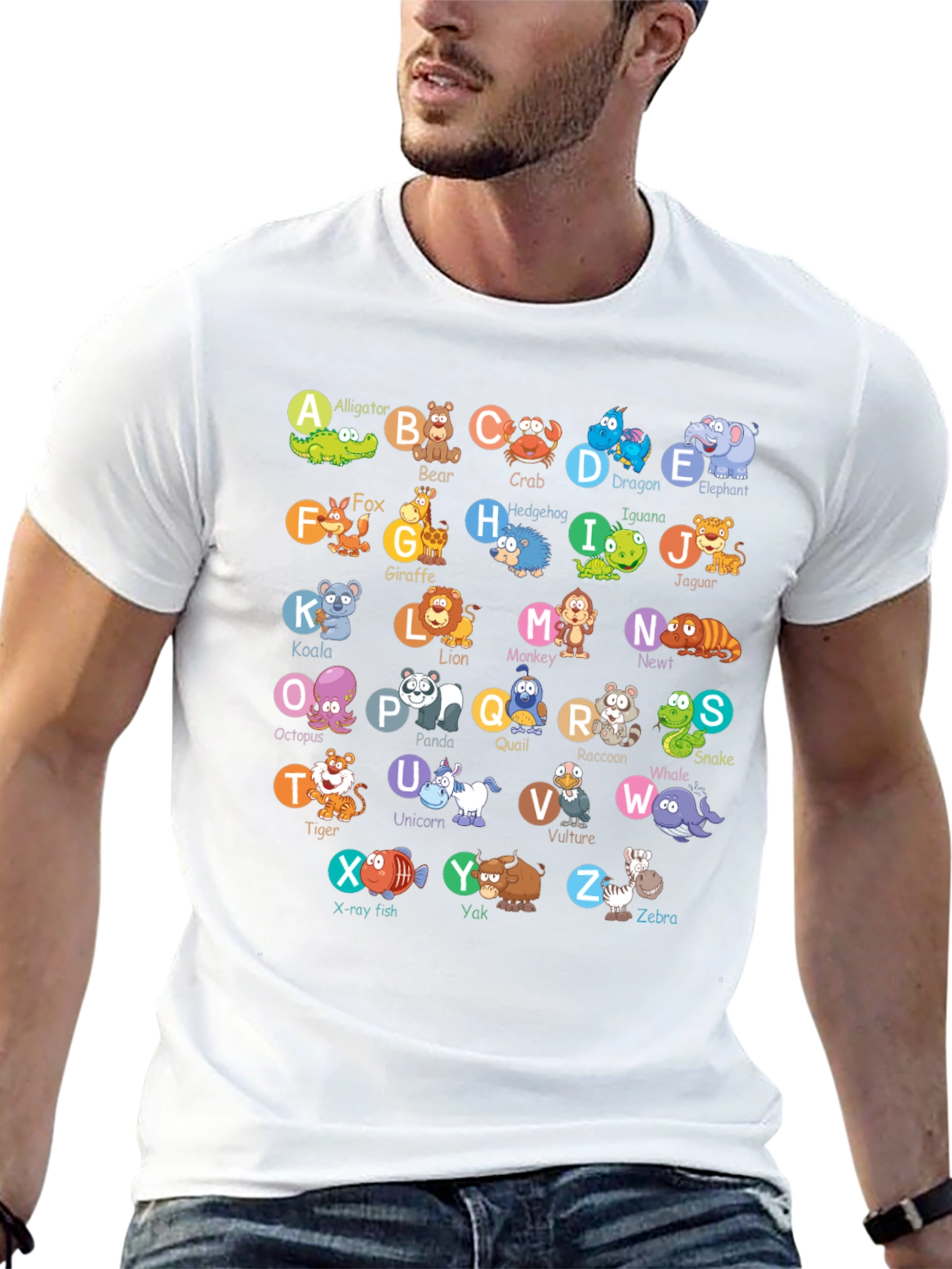 Animal Alphabet T-Shirt - Educational ABC Shirt