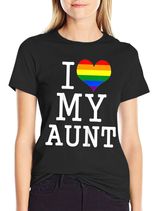I Heart My Aunt Pride Tee