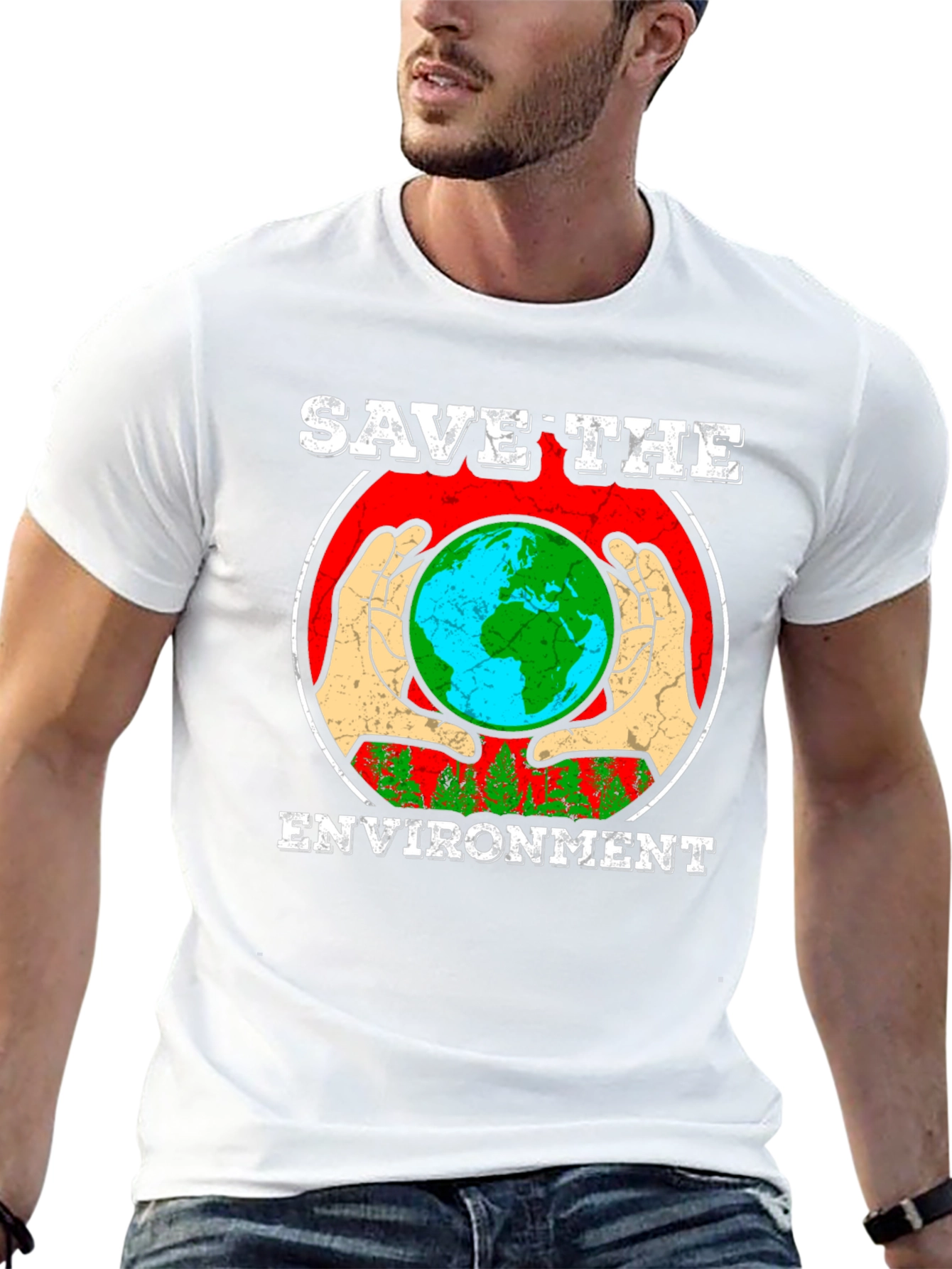 Save the Environment Graphic T-Shirt