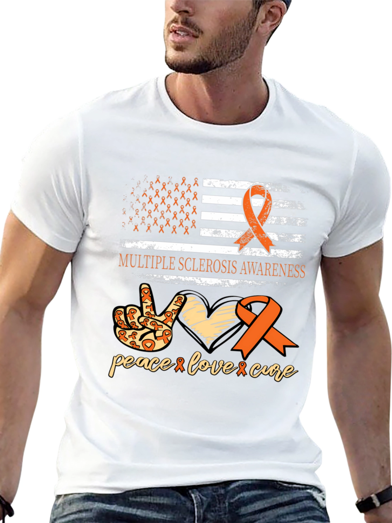 MS Awareness Graphic T-Shirt