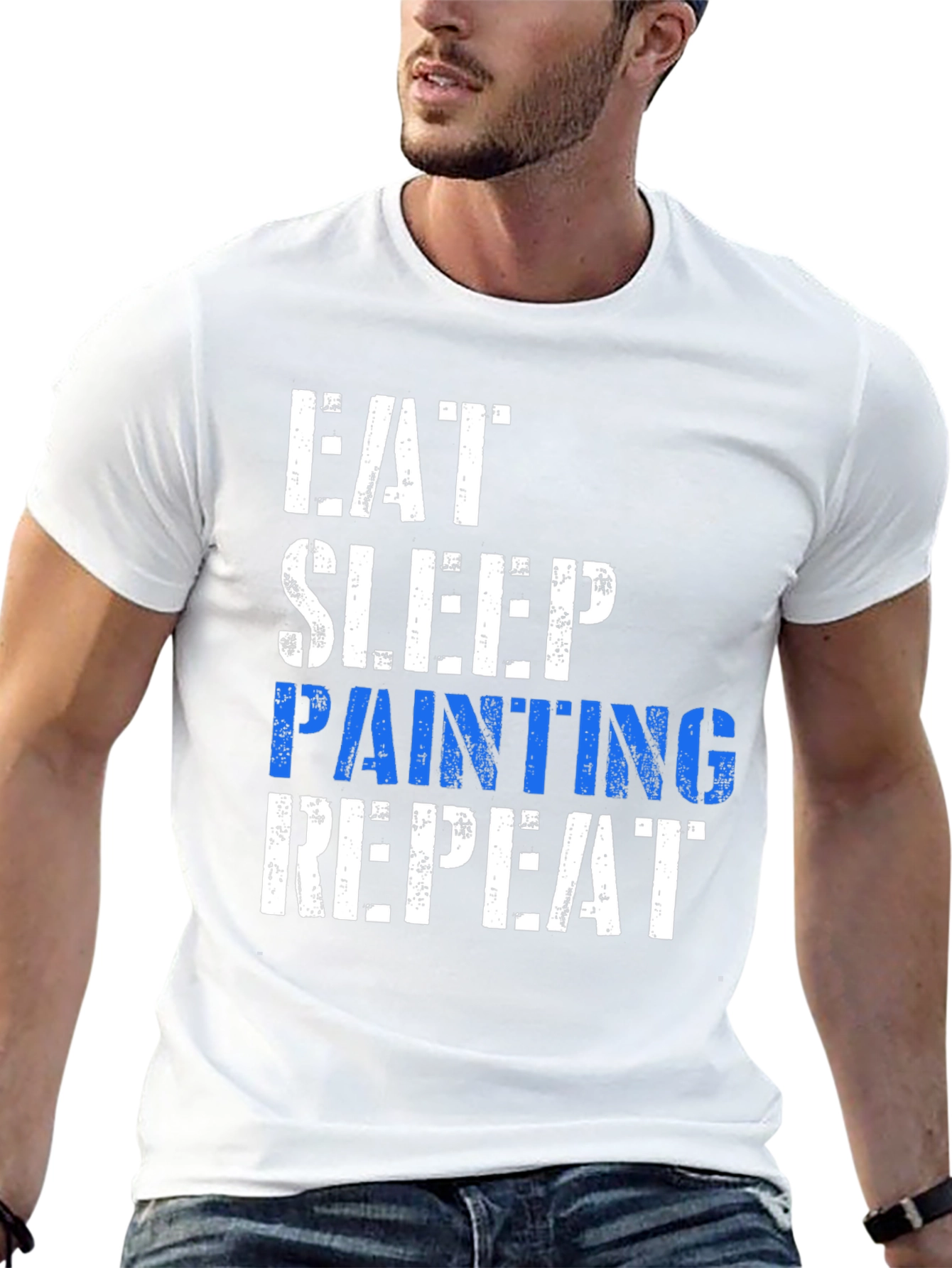 Eat Sleep Painting Repeat T-Shirt