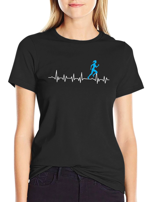 Runners Heartbeat Graphic T-Shirt