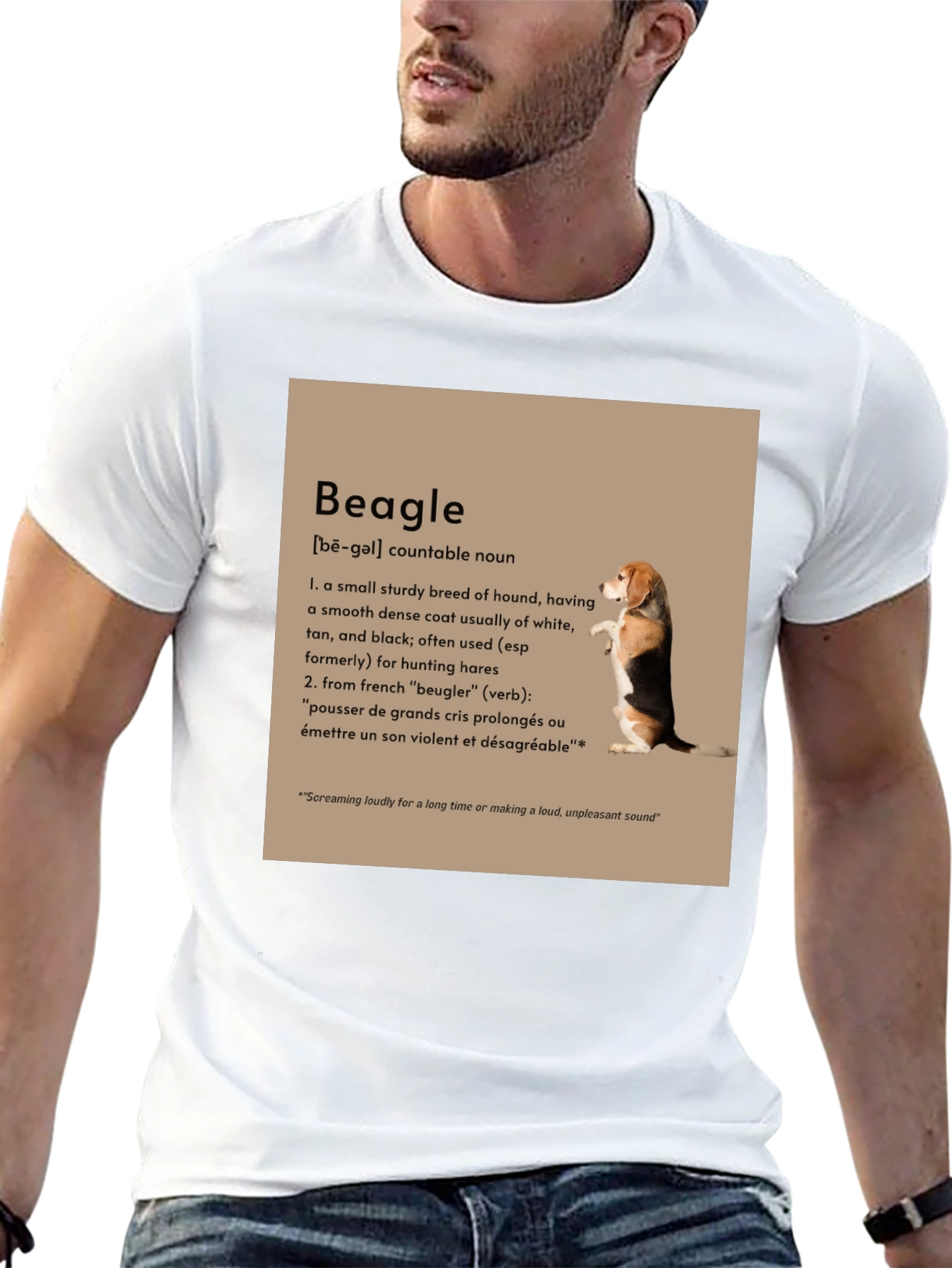 Beagle Definition T-Shirt - Dog Lover Gift