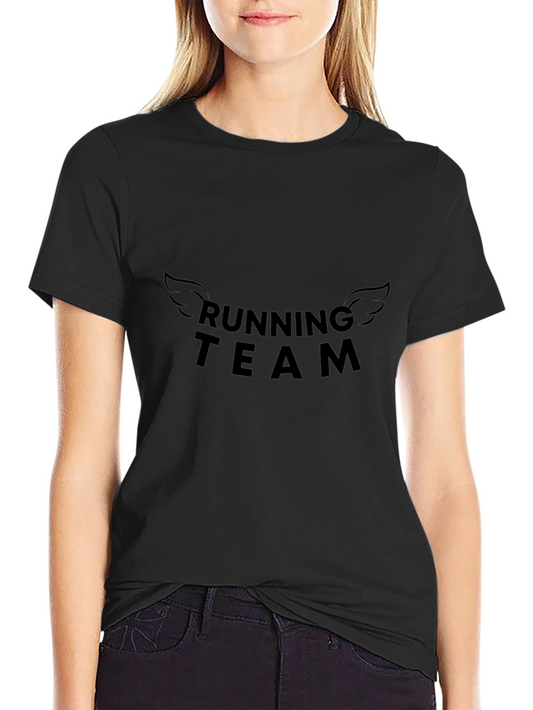Running Team Graphic Print T-Shirt